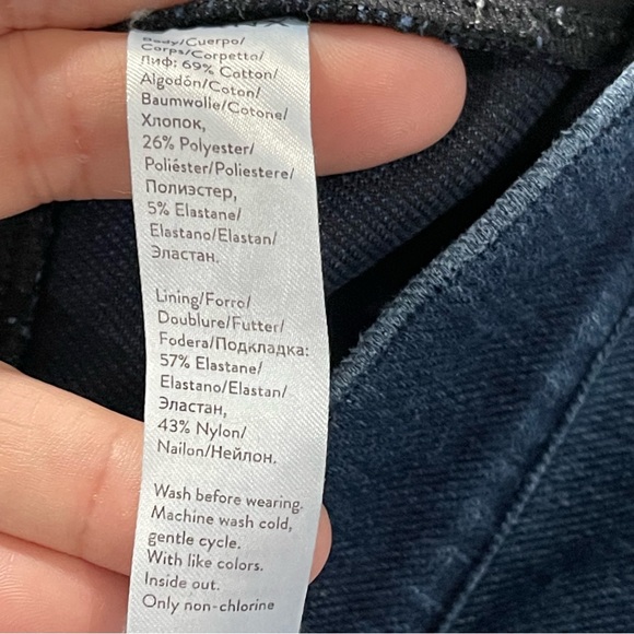 SPANX Jeggings Womens Size Large Pull On Elastic Waist Stretch Back pockets - Picture 7 of 8